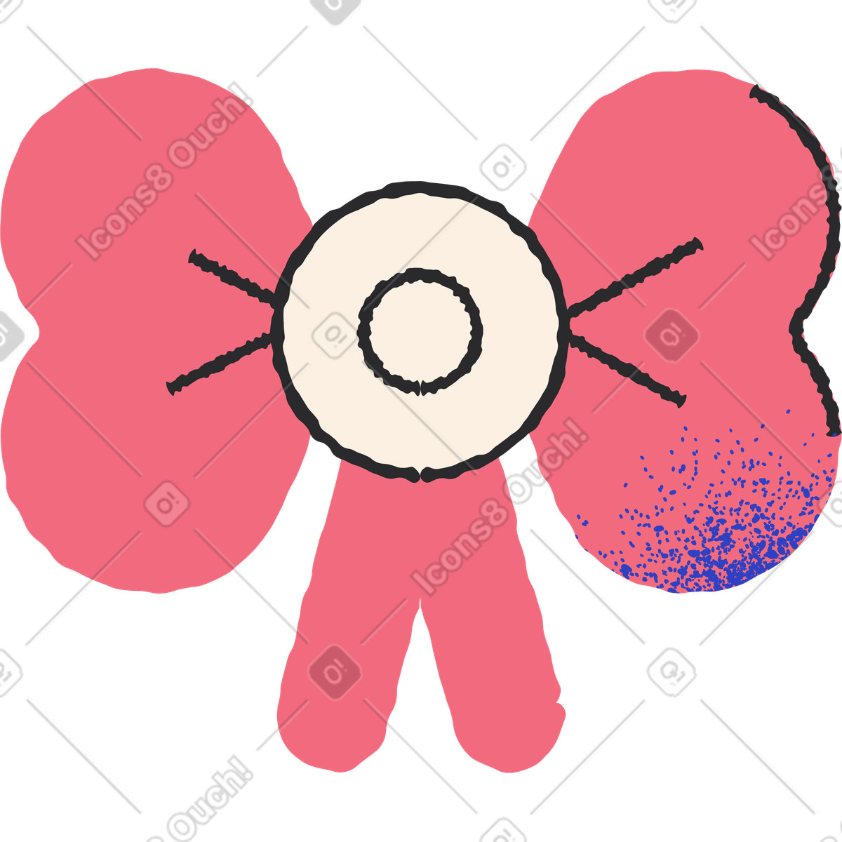 Ilustração de Arco em no estilo Pablo para baixar em PNG, SVG