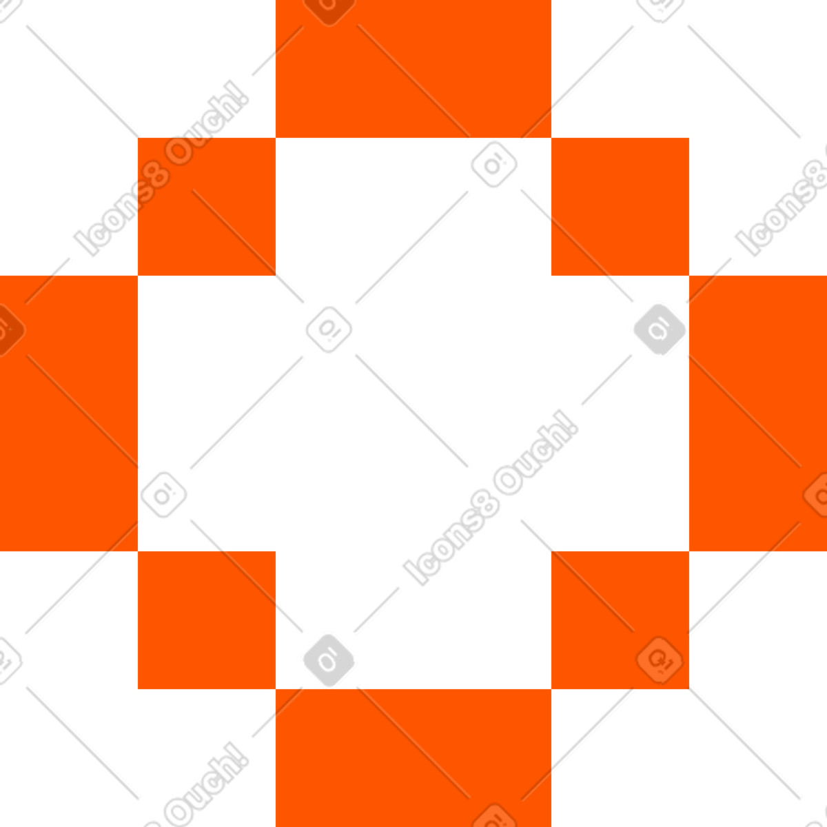 Cerchio di pixel illustrazione in stile Framework scarica in PNG, SVG