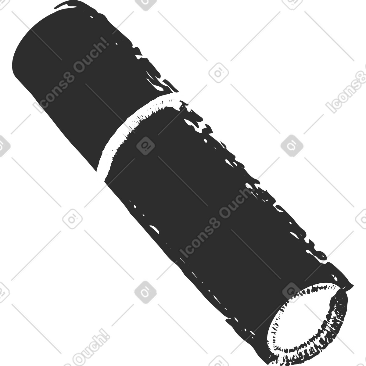 Graphite 스타일의 립스틱 일러스트레이션 PNG, SVG 다운로드