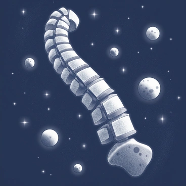 This articulated vertebral column