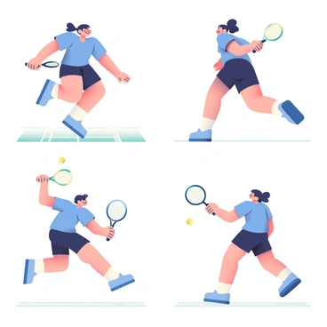 An illustrated sequence showing the breakdown of a badminton smash in slow motion