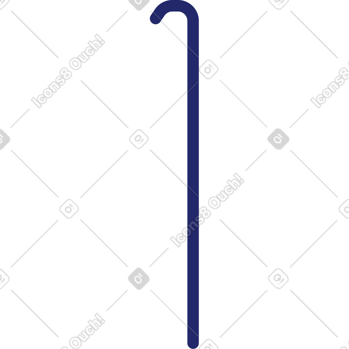 Ilustração de Bastão em no estilo Clip para baixar em PNG, SVG