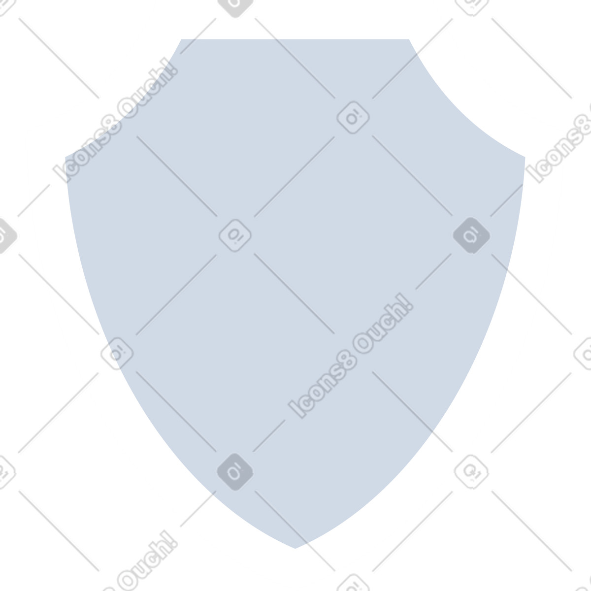 Shield illustration in System style download in PNG, SVG