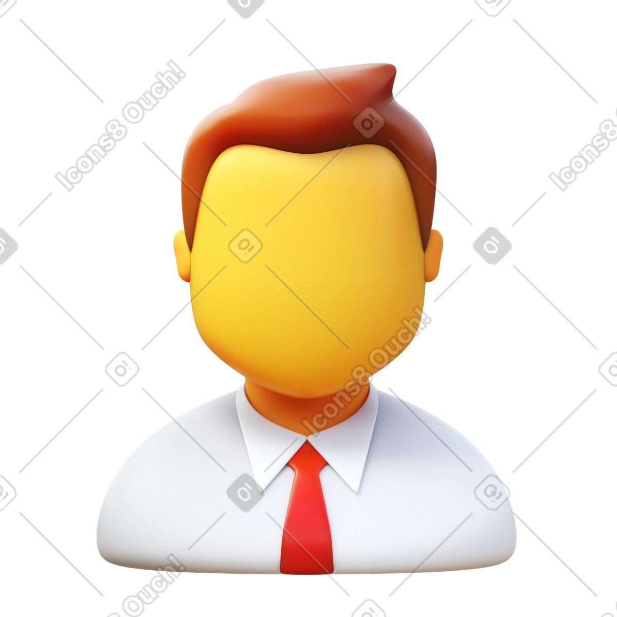 Manager illustrazione in stile 3D Fluency scarica in PNG, SVG