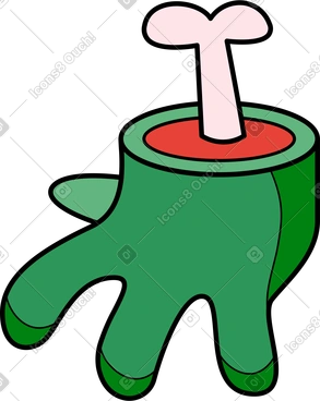 Zombie hand PNG, SVG