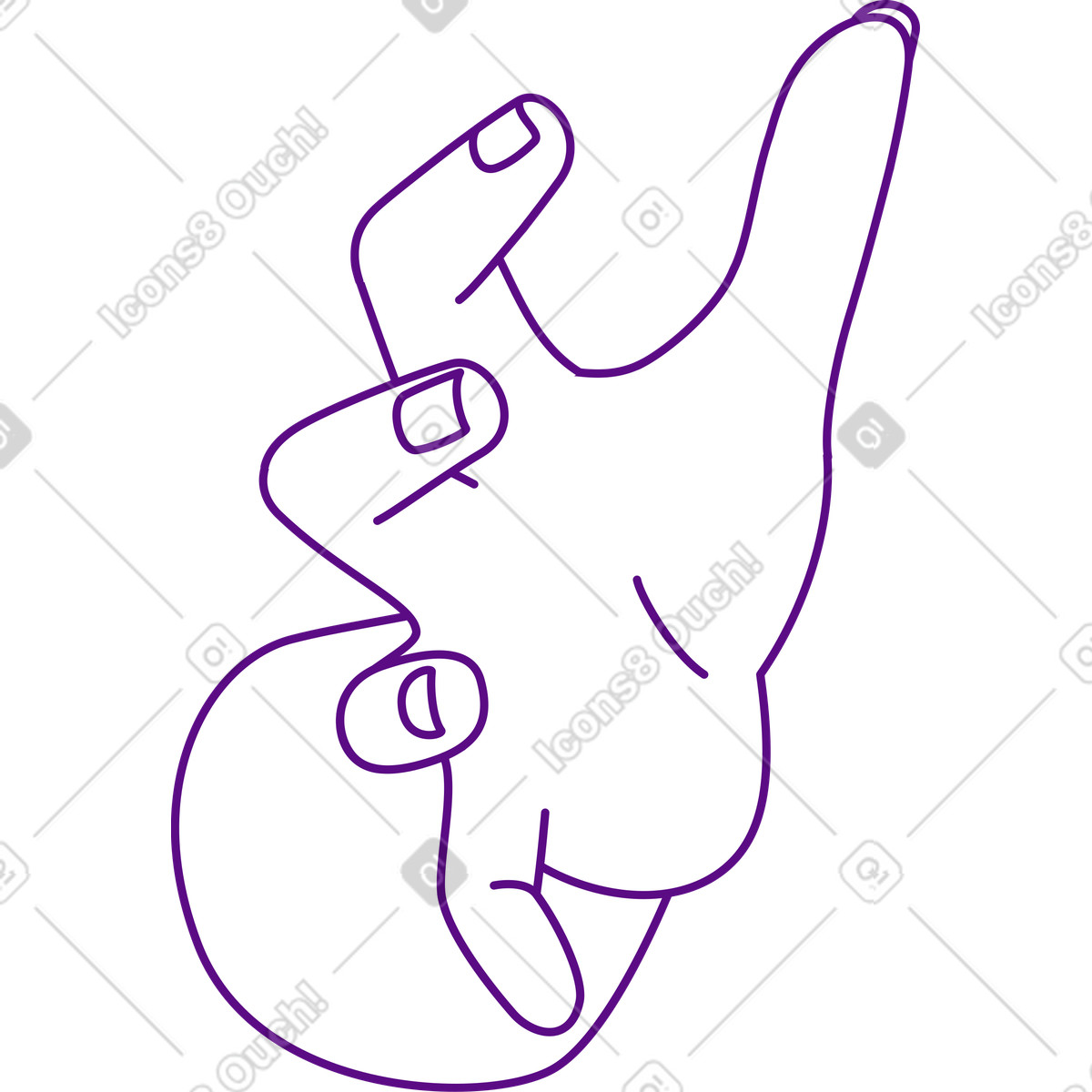 Hand illustration in Storyline style download in PNG, SVG