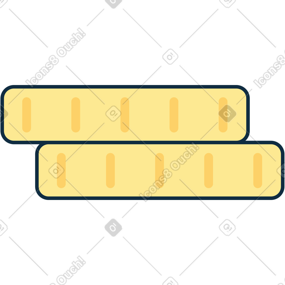 Coins stack illustration in PNG, SVG