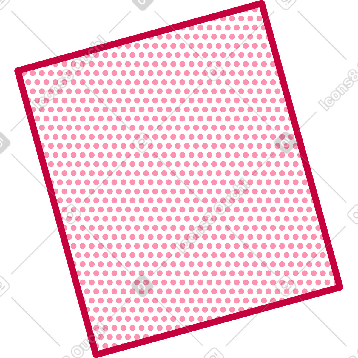 Rectangle textured illustration in PNG, SVG