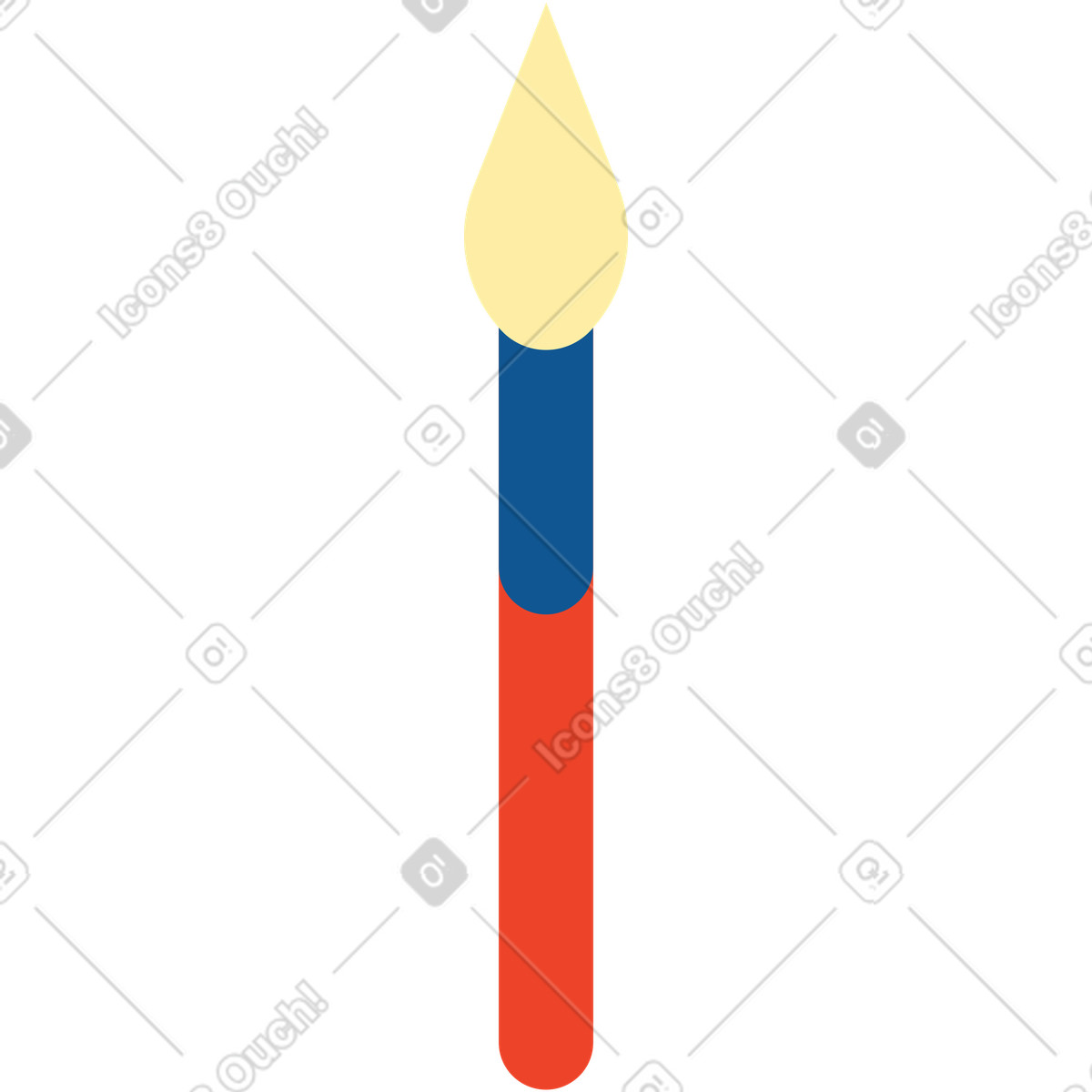 Ilustración Cepillo de pintura en estilo Polar a descargar en PNG y SVG