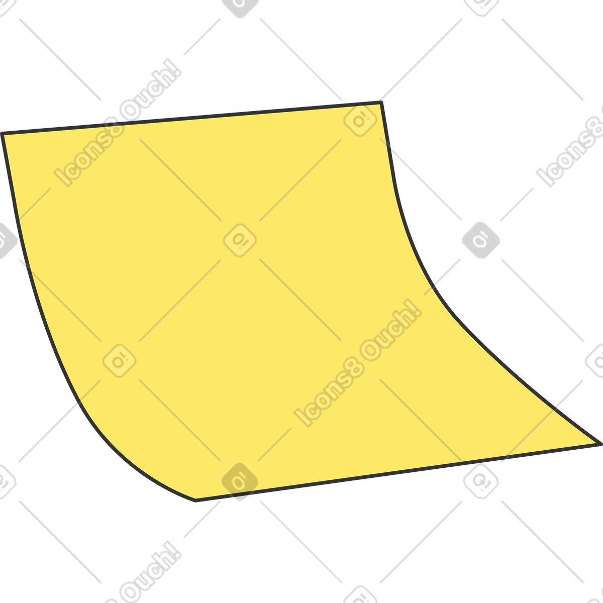 Aufkleber-Illustration im Kit-Stil als Download in PNG, SVG