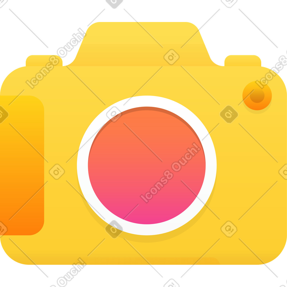 Hugo スタイルの カメラ のイラストをPNG、SVG形式でダウンロード