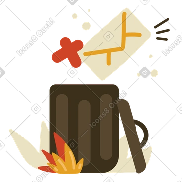 Delete letter PNG, SVG