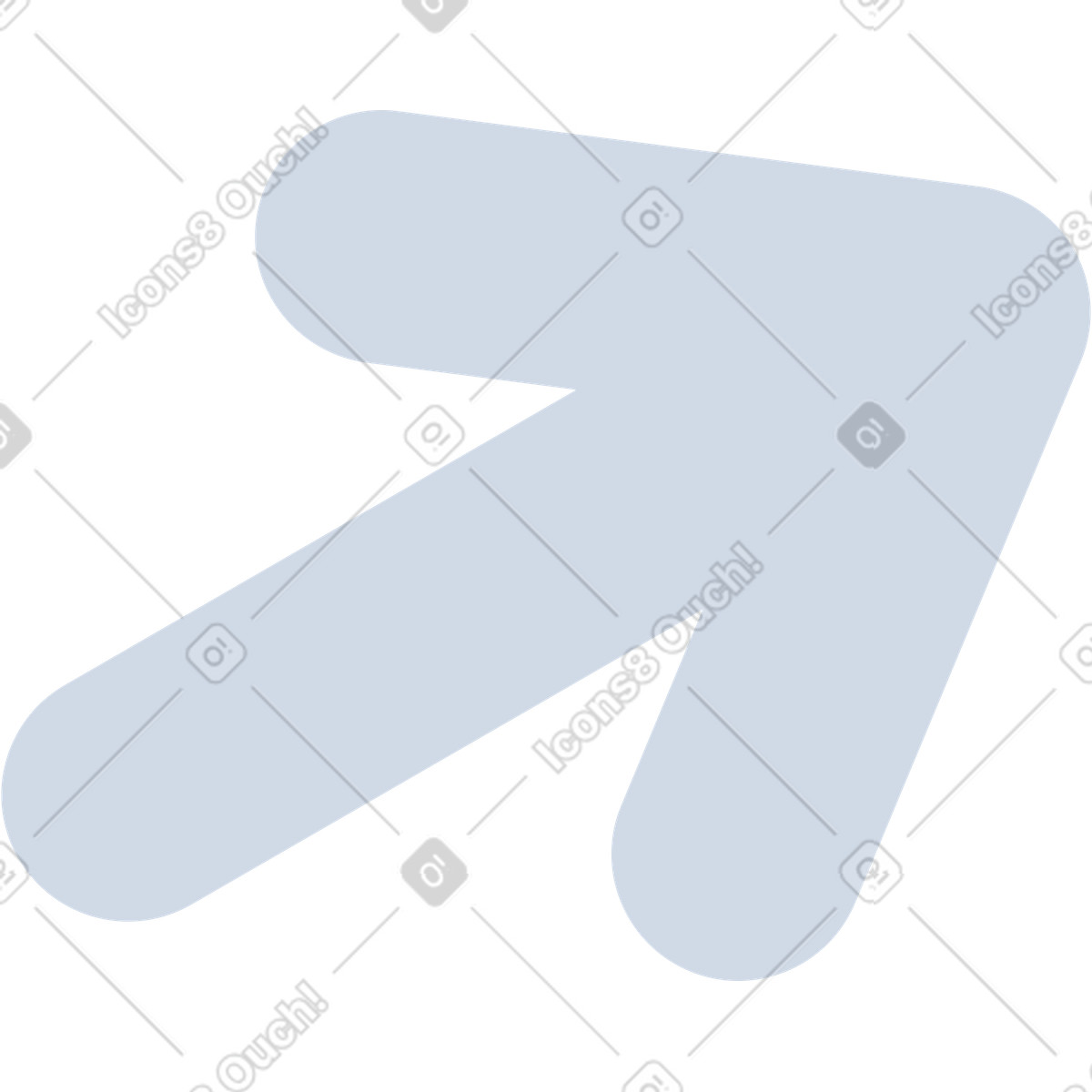 Ilustração de Cursor seta em no estilo System para baixar em PNG, SVG