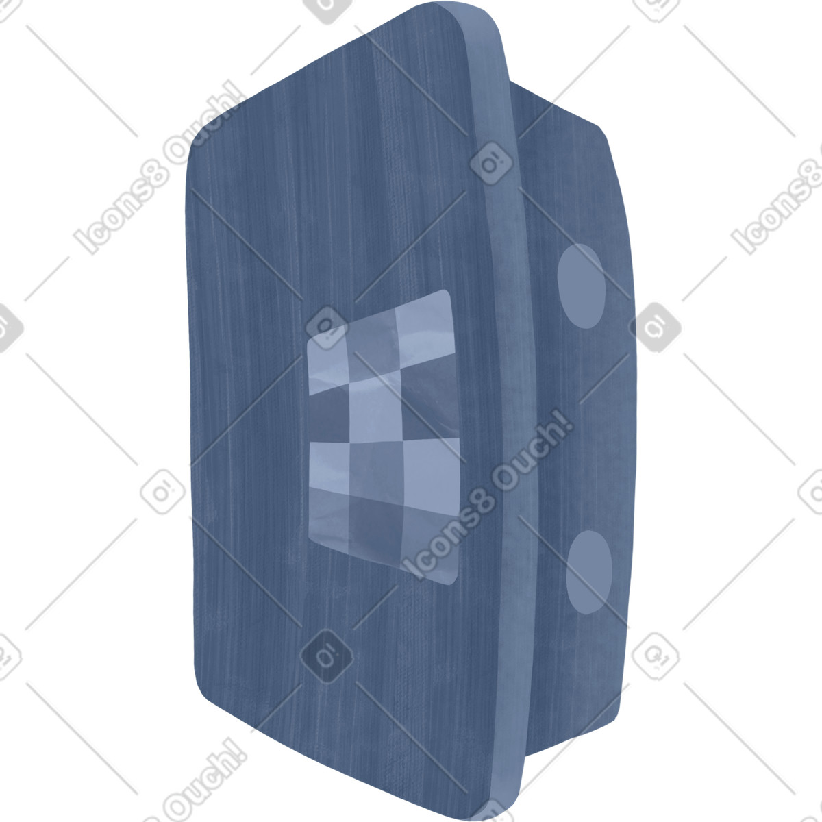 Door illustration in Papery style download in PNG, SVG