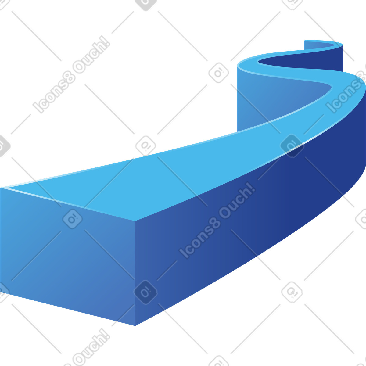 Illustration Route dans le style Quantum à télécharger aux formats PNG, SVG