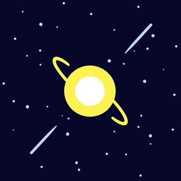 A pulsar with a bright, rotating core emitting beams of light. The pulsar is surrounded by a dark space filled with distant stars and faint cosmic dust. The beams of light create a stark contrast against the blackness of space, illuminating the area around the pulsar. The overall scene captures the essence of a celestial object in motion amidst the vastness of the universe.