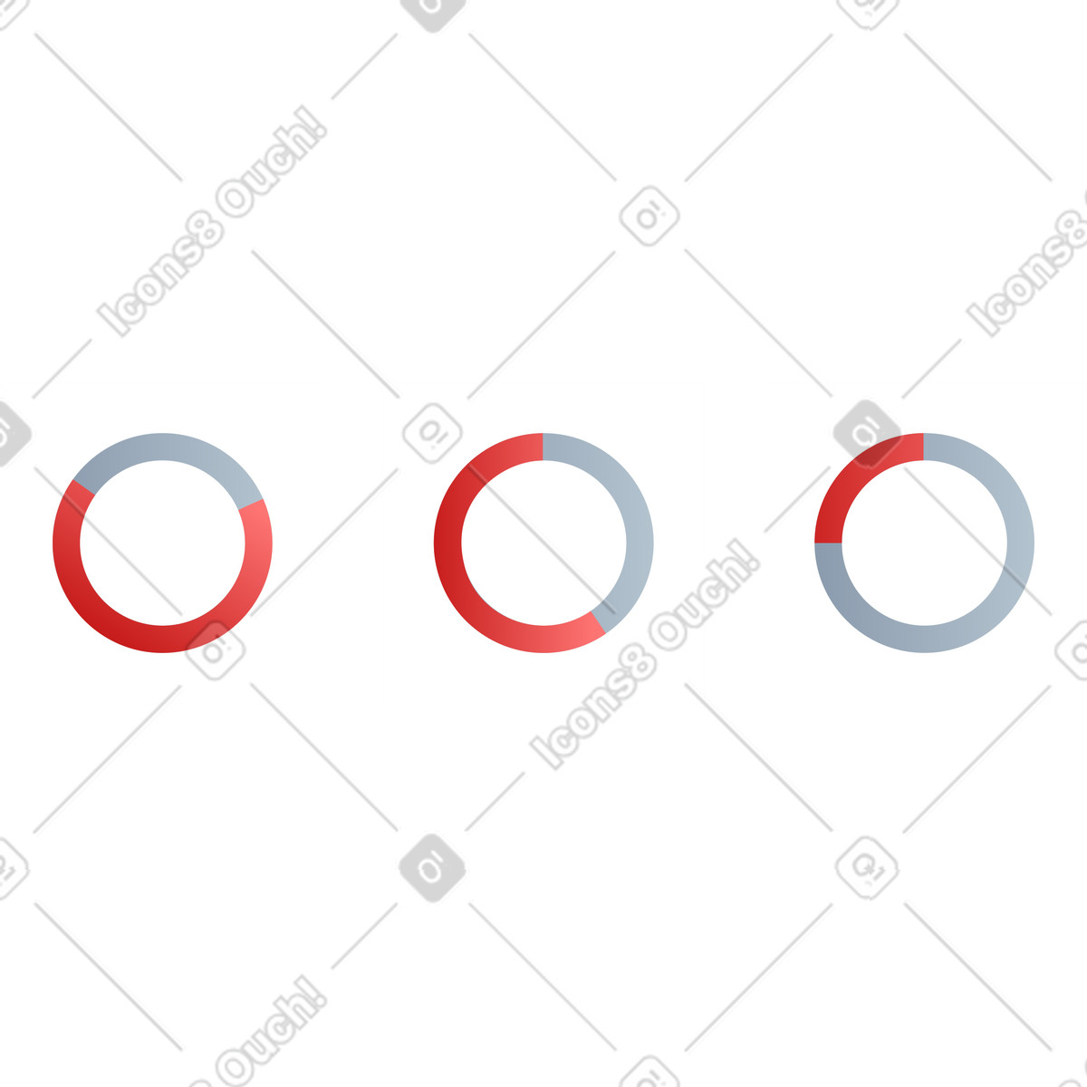 Ilustração de Análise circular em no estilo Silky para baixar em PNG, SVG