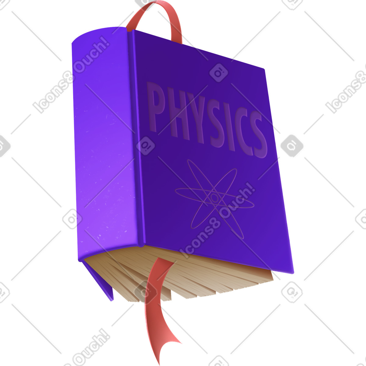 Ilustração de Physics book em no estilo Props para baixar em PNG, SVG