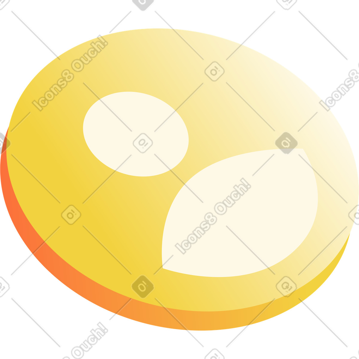 Ilustración Moneda con avatar en estilo Beam a descargar en PNG y SVG