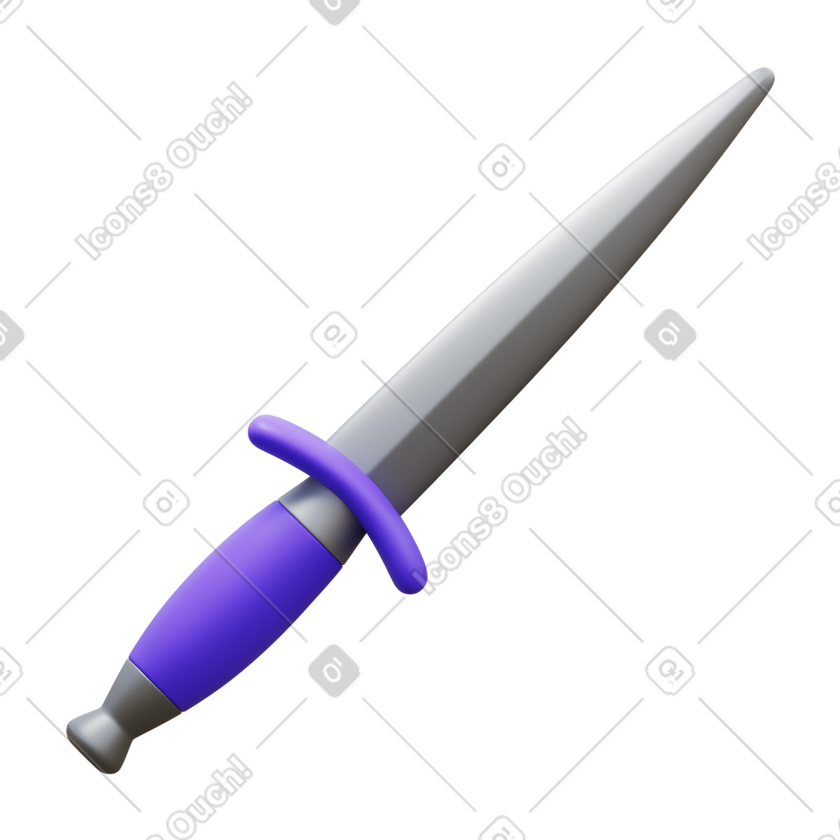 Weapon illustrazione in stile 3D Fluency scarica in PNG, SVG
