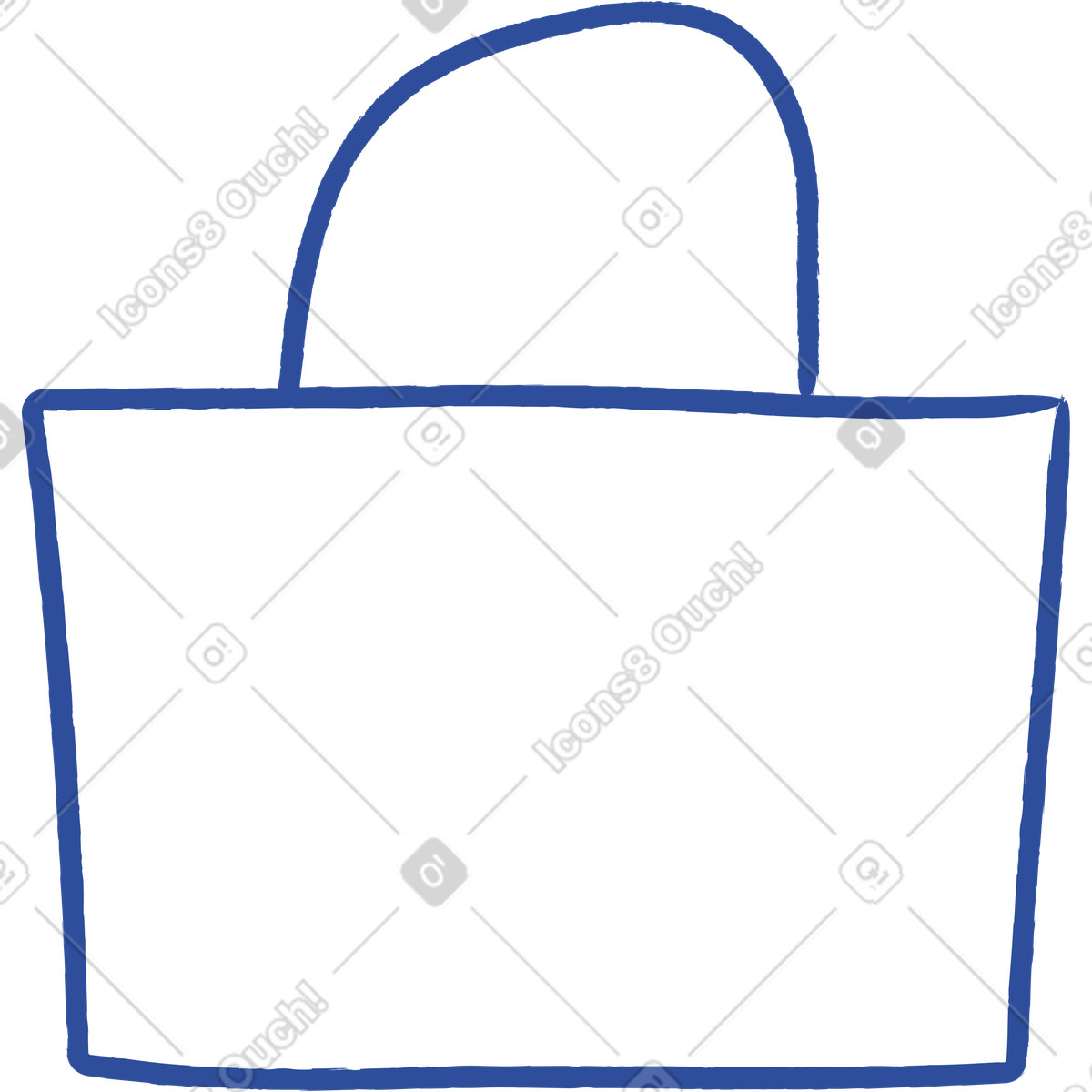 Tasche-Illustration im Lime-Stil als Download in PNG, SVG