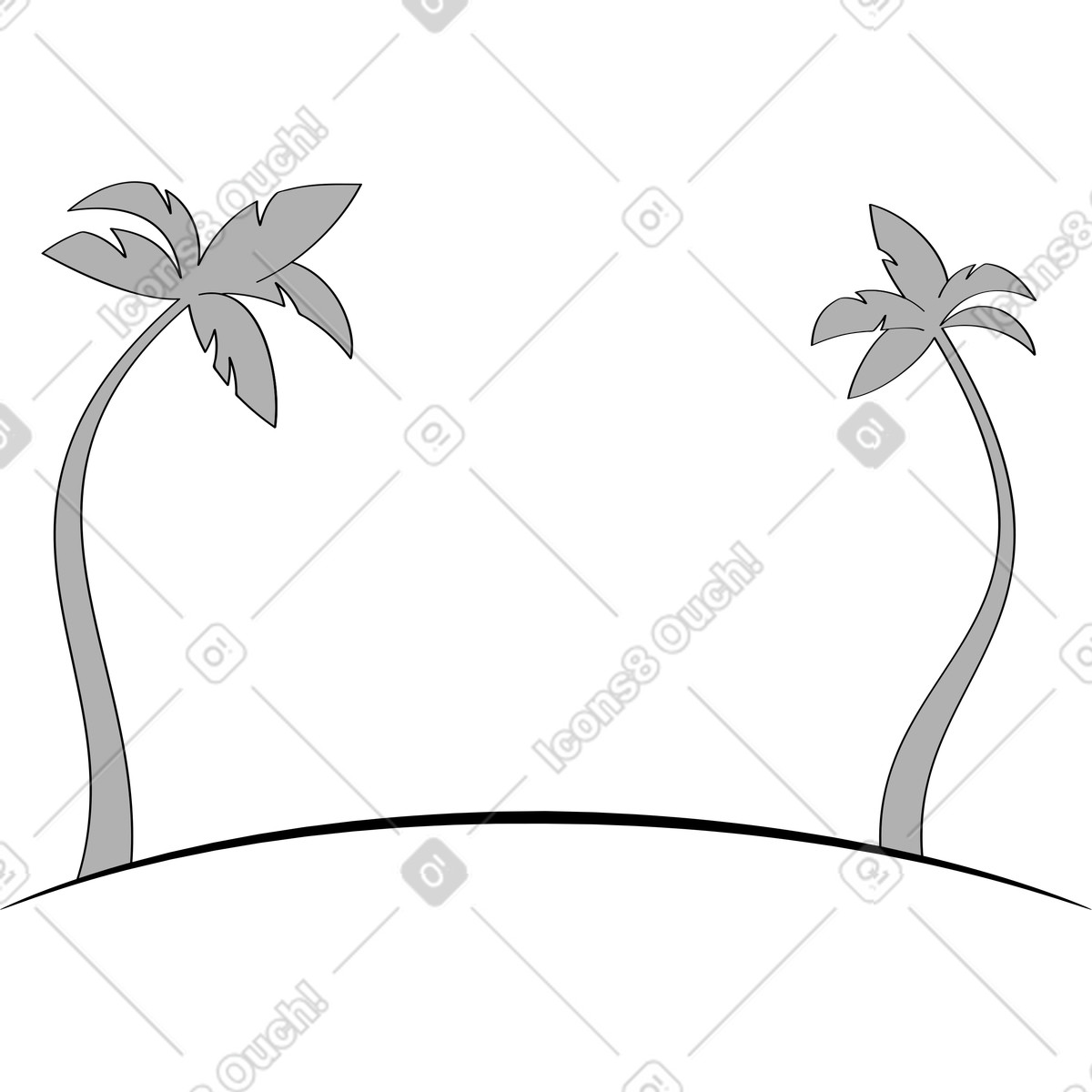 Sfondo illustrazione in stile Looney scarica in PNG, SVG