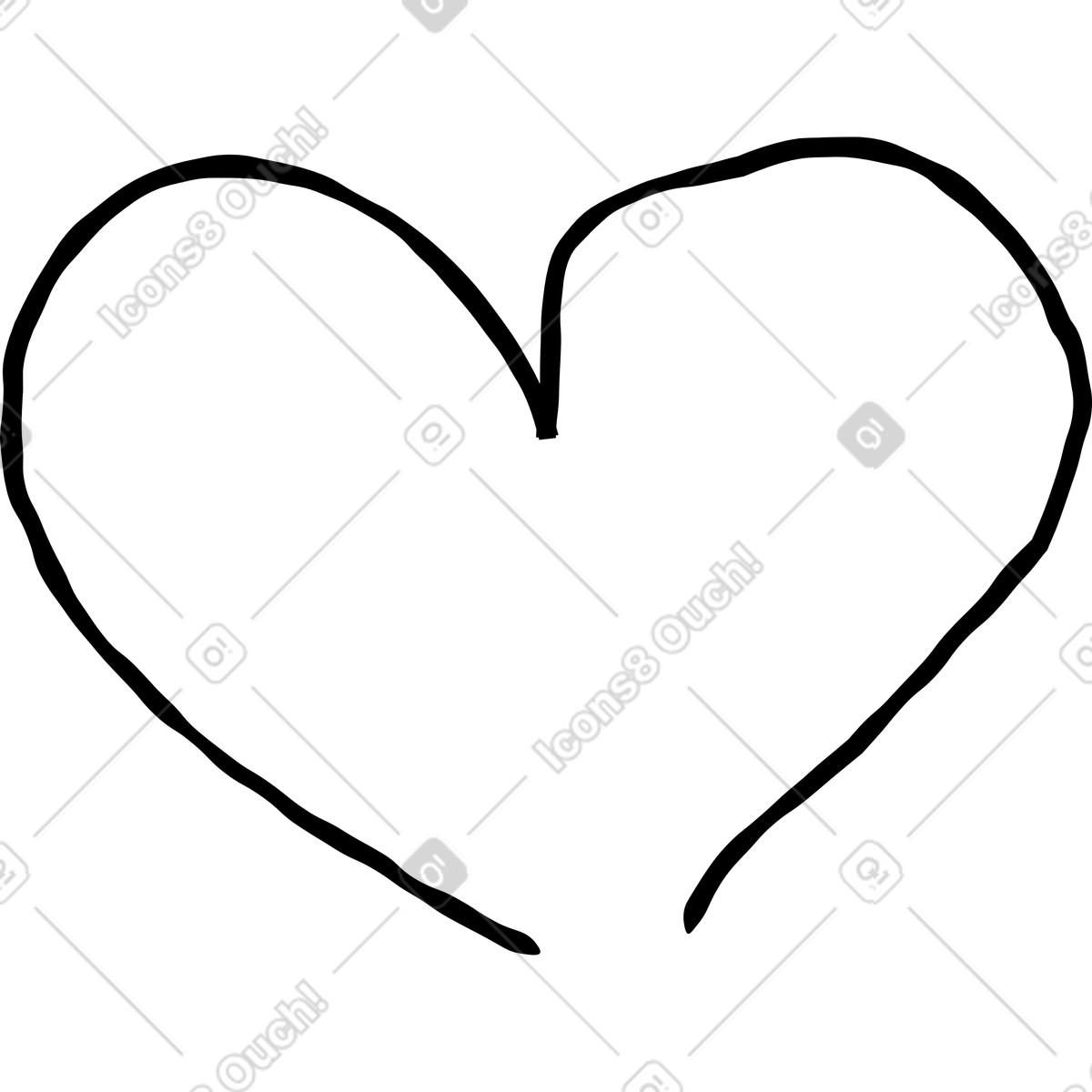 Cuore amore illustrazione in stile Puzzle scarica in PNG, SVG