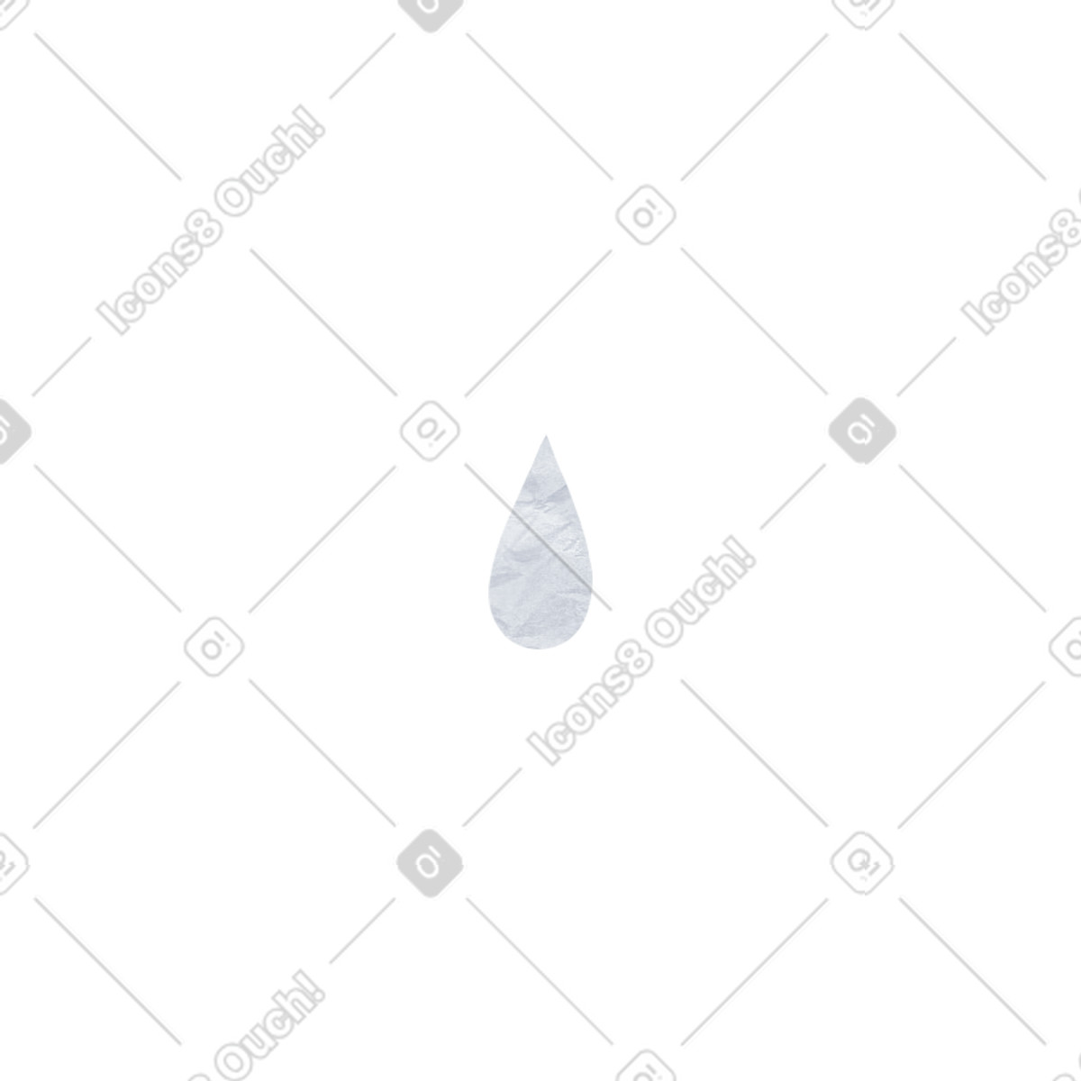 Иллюстрация Drop в стиле Papery — скачать в форматах PNG, SVG