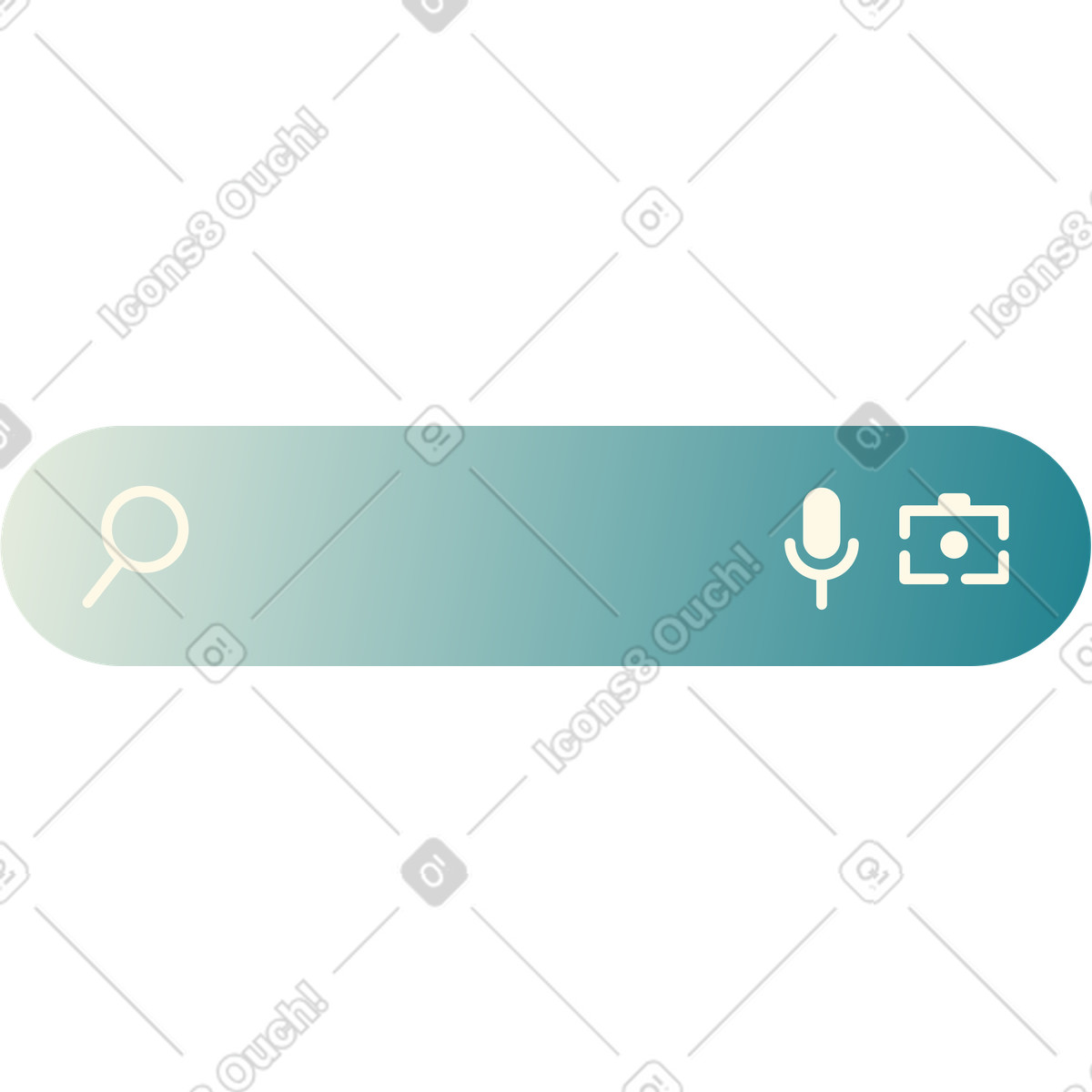 Ilustração de Barra pesquisa em no estilo Beam para baixar em PNG, SVG