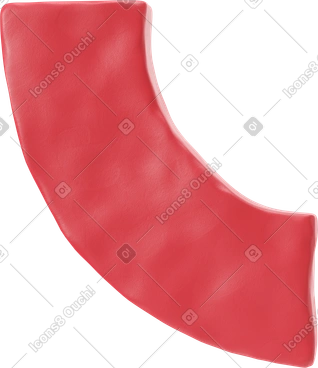 붉은 천으로 된 팔 PNG, SVG