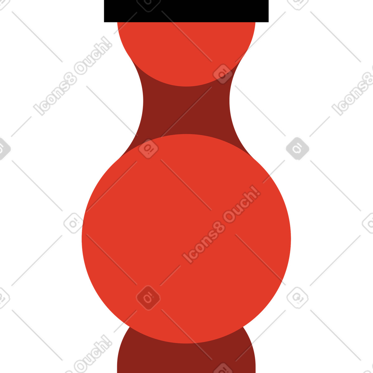 Ilustração de Vaso em no estilo Burgundy para baixar em PNG, SVG