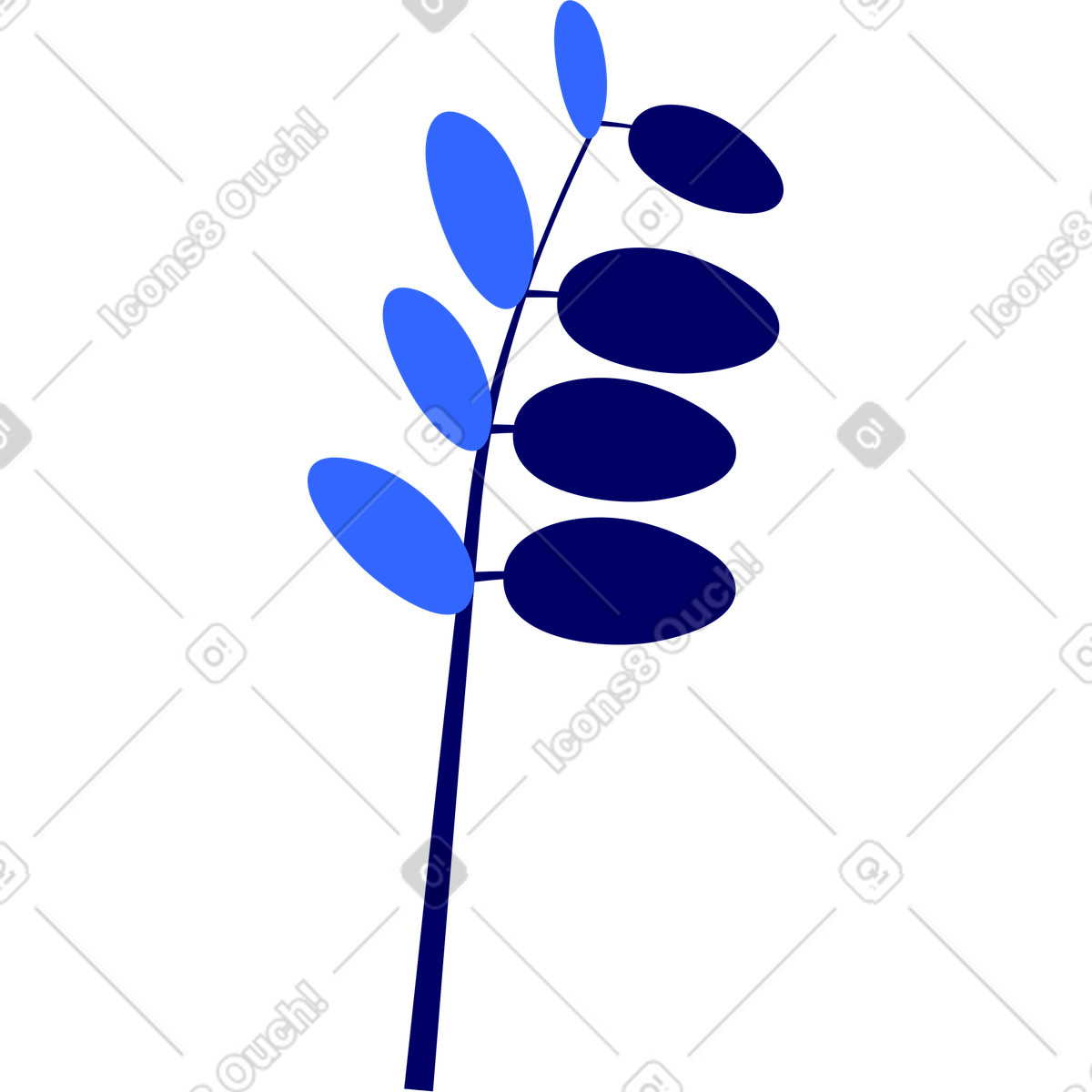 Office plant illustration in Lounge style download in PNG, SVG