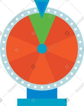 Wheel of fortune PNG, SVG