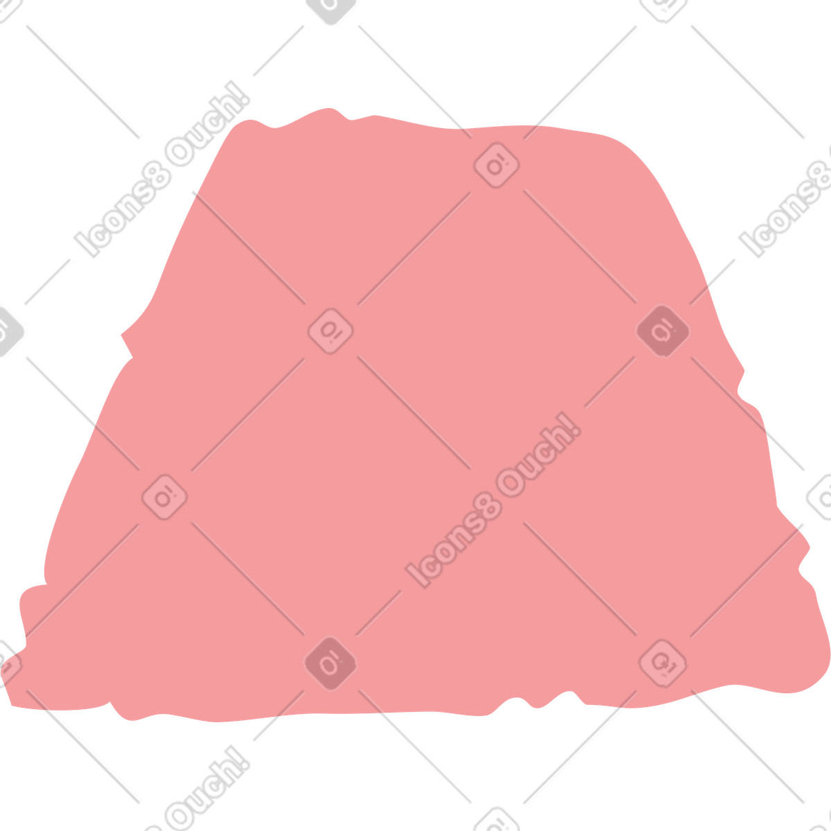 Illustration Pink trapezoid dans le style Flamenco à télécharger aux formats PNG, SVG