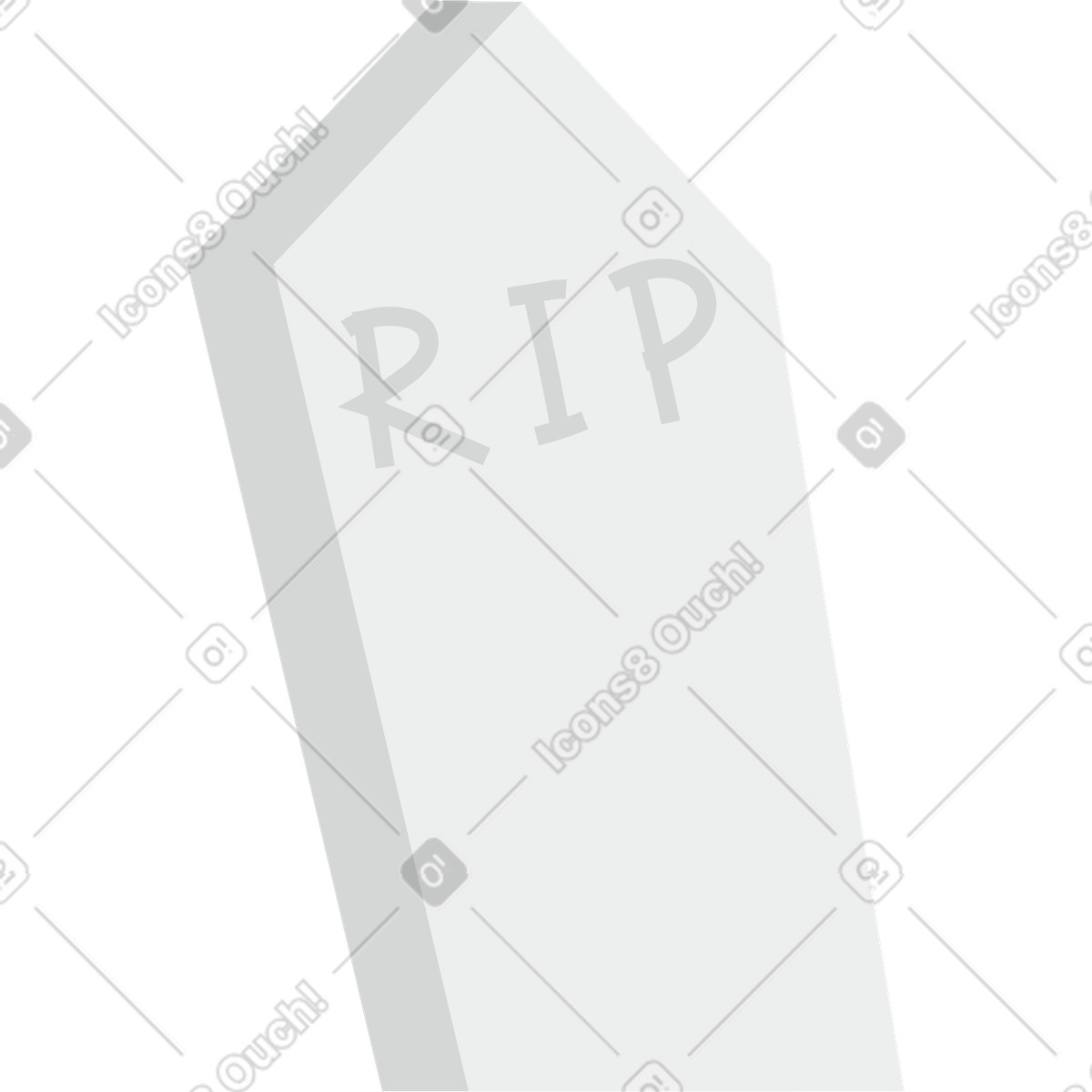 Illustration Déchirure de tombe dans le style Clip à télécharger aux formats PNG, SVG