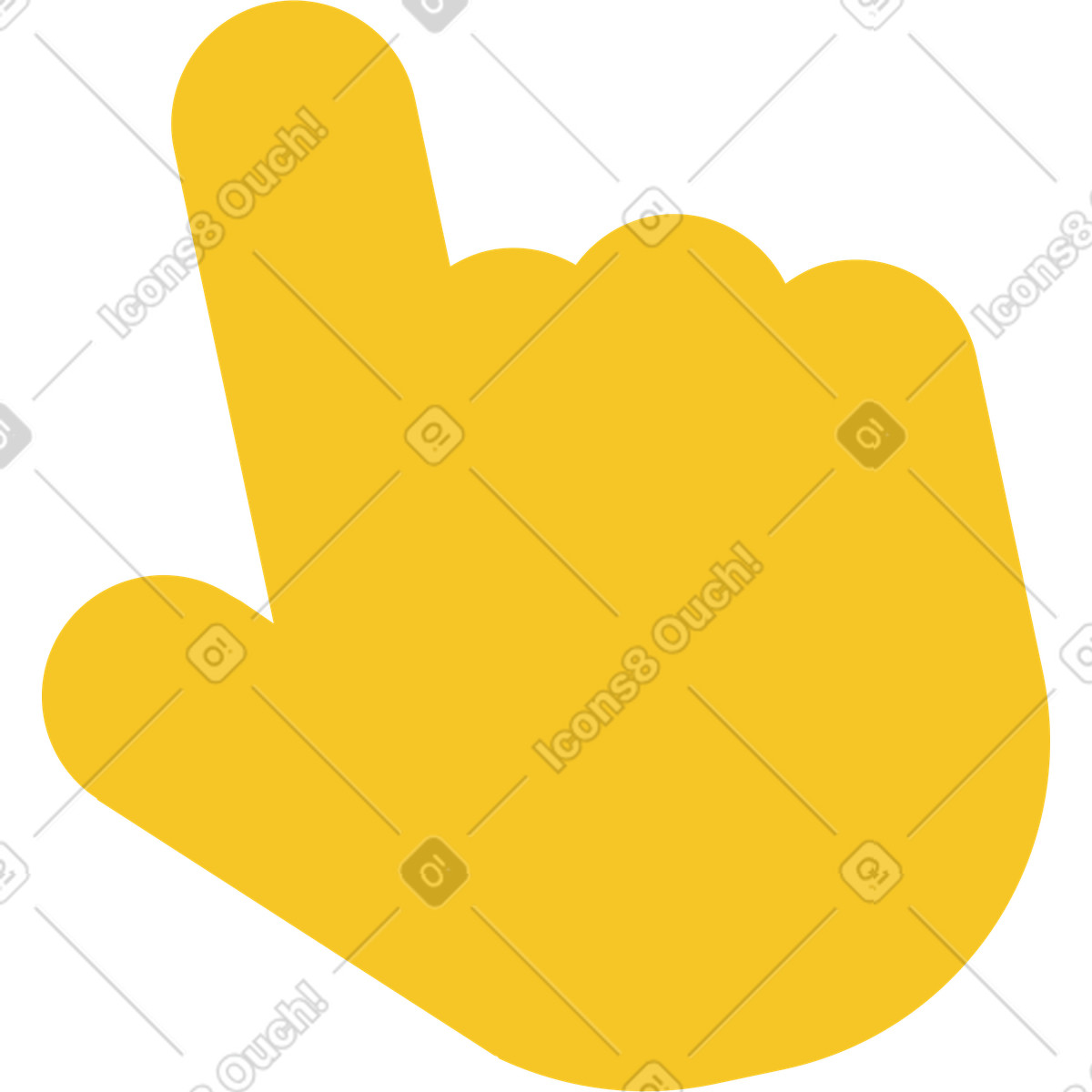 Cursore illustrazione in stile Catchy scarica in PNG, SVG