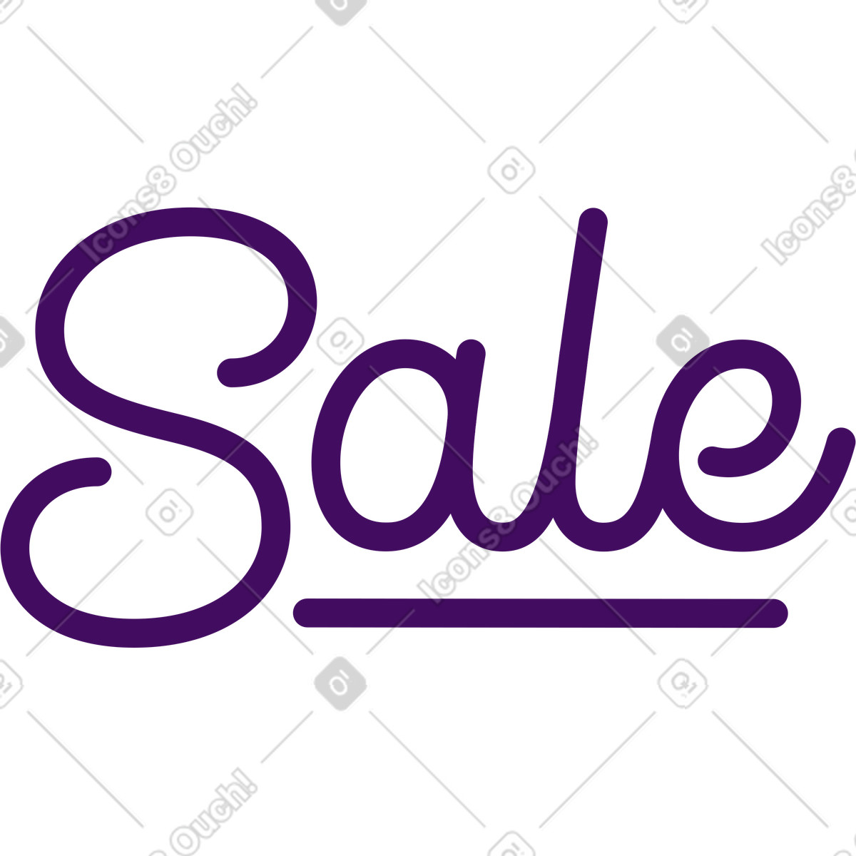 Testo di vendita scritte illustrazione in stile Simplistic scarica in PNG, SVG
