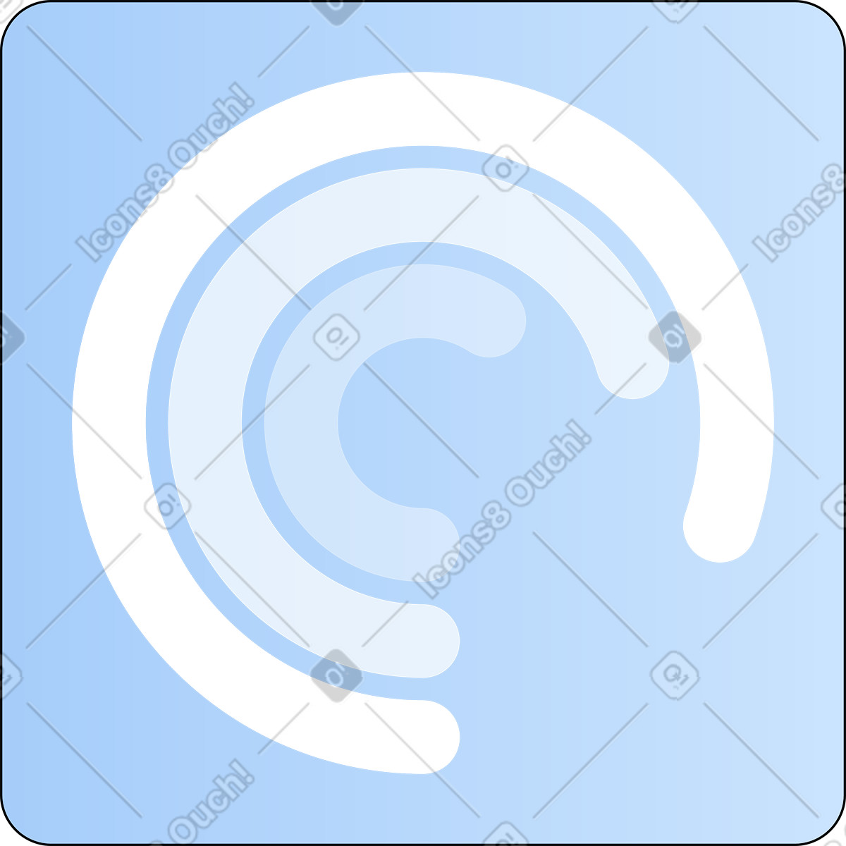 Activity tracking circles illustration activism clipart image in PNG SVG GIF