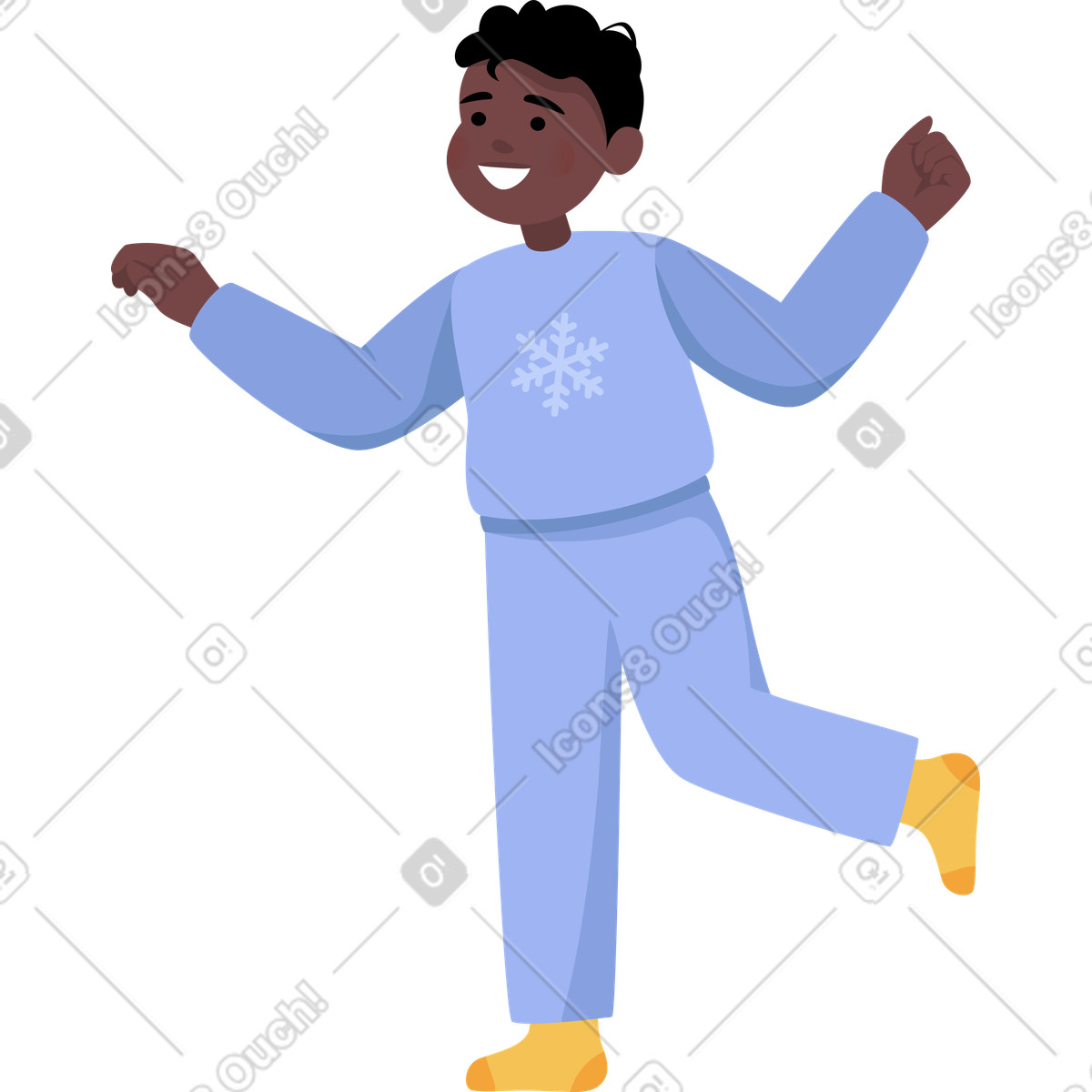Иллюстрация Boy в стиле Lagom — скачать в форматах PNG, SVG