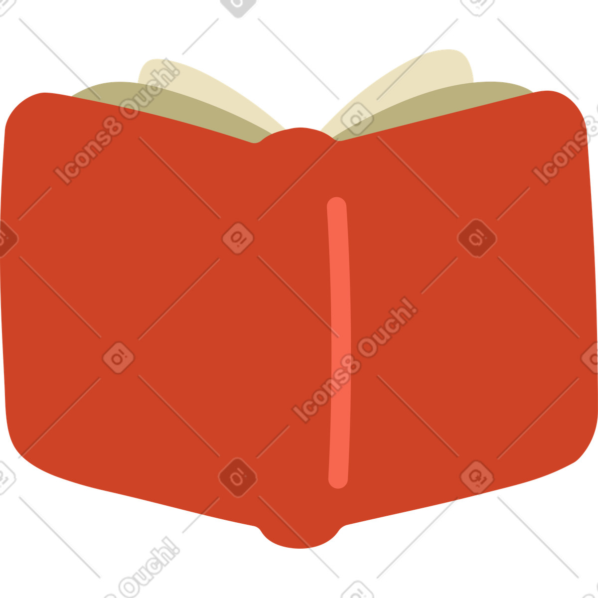 Ilustração de Livro em no estilo Arabica para baixar em PNG, SVG