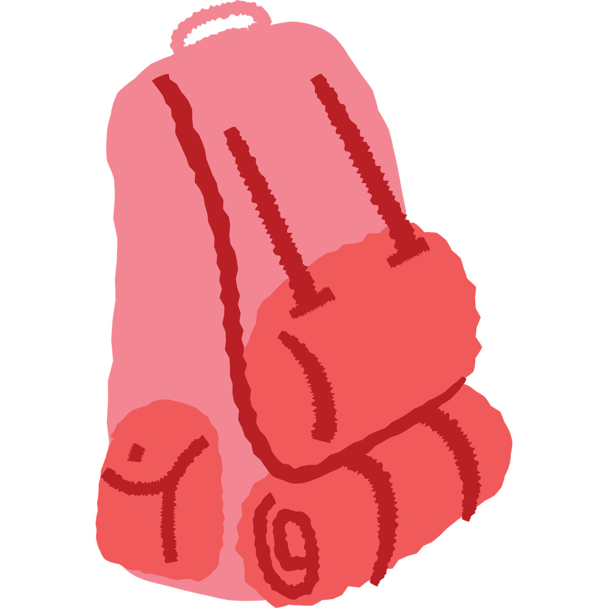Cherry 스타일의 Backpack 일러스트레이션 PNG, SVG 다운로드