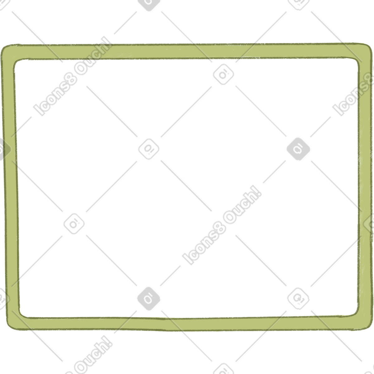 Lumiere 스타일의 Green board 일러스트레이션 PNG, SVG 다운로드