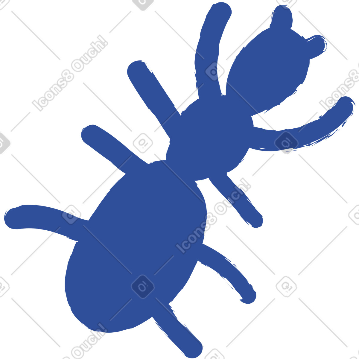 Insetto illustrazione in stile Lime scarica in PNG, SVG
