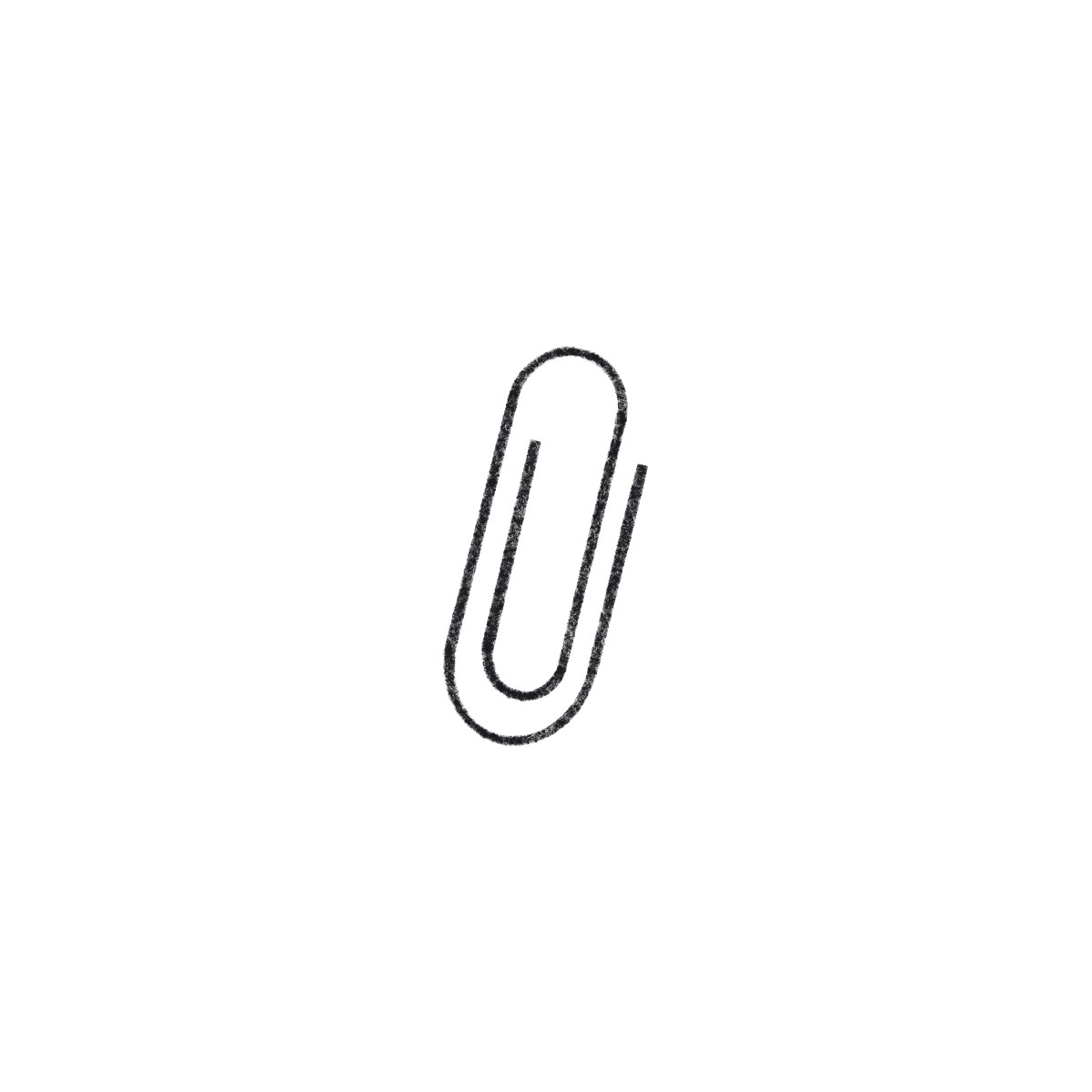 Paper clip-Illustration im Bonbon Line-Stil als Download in PNG, SVG