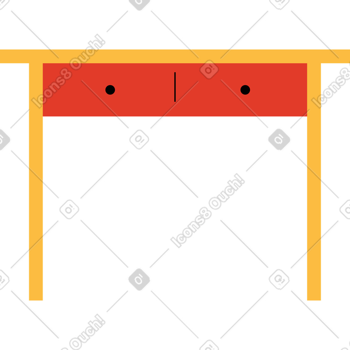Illustration Table dans le style Burgundy à télécharger aux formats PNG, SVG