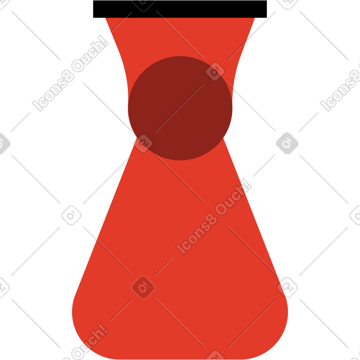 Ilustração de Vaso em no estilo Burgundy para baixar em PNG, SVG