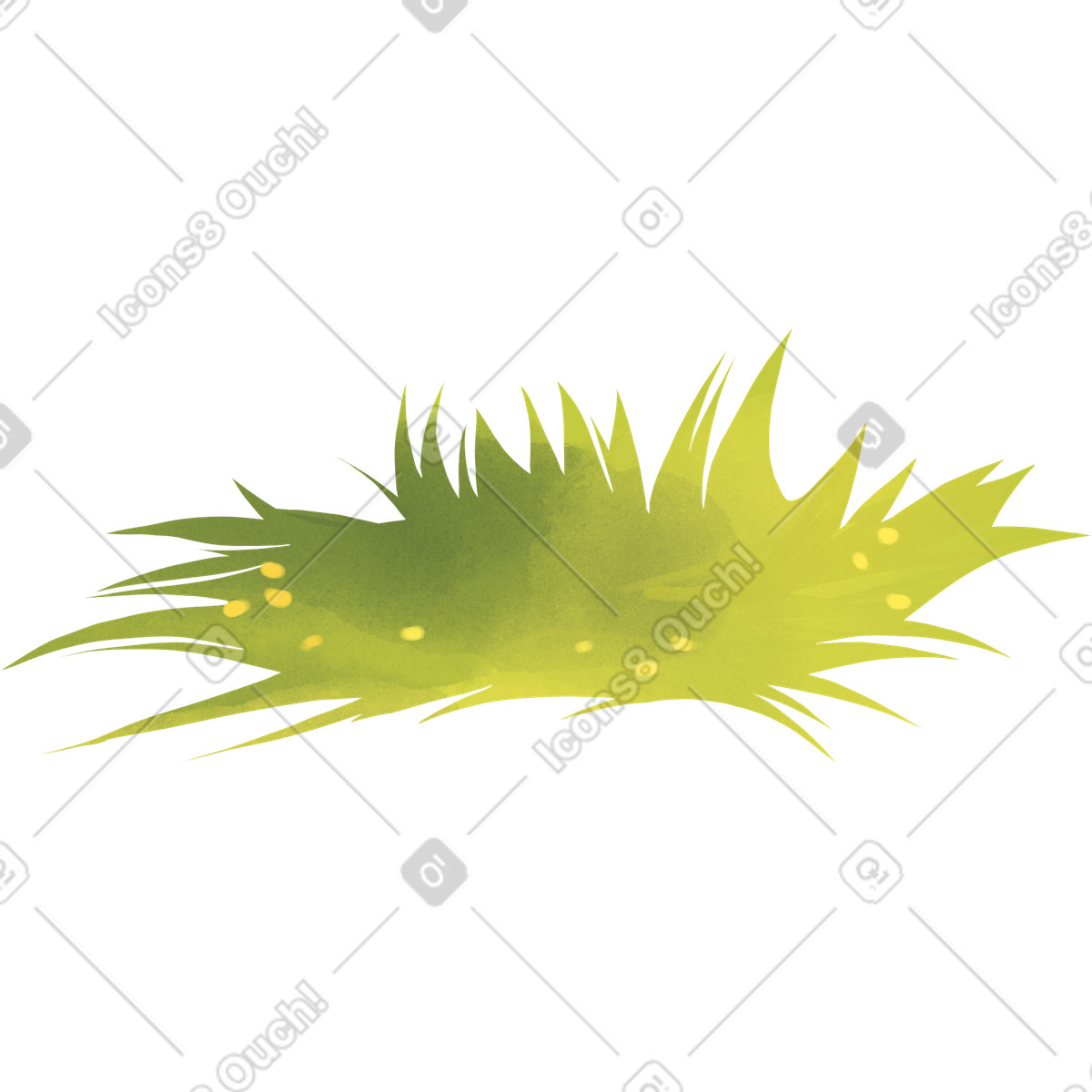 下载 Seasons 风格的 Green grass 插画，支持 PNG、SVG 格式