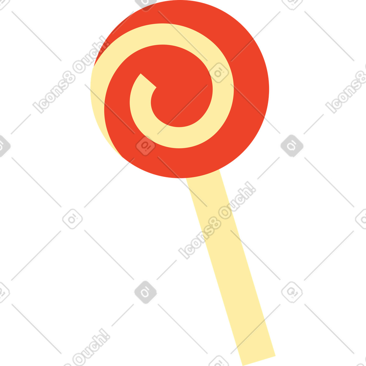 下载 Polar 风格的 棒糖 插画，支持 PNG、SVG 格式