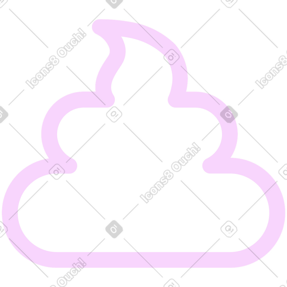 Ilustração de Cocô em no estilo Marginalia para baixar em PNG, SVG