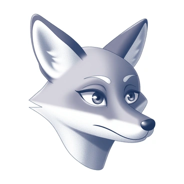 A human face transitioning into an animal's face. The features of the human, such as the eyes and nose, gradually shift and blend into those of the animal, creating a seamless fusion. The skin texture begins to change, integrating fur around the cheeks and forehead. The ears morph from human-like to the pointed ears of a fox, while the mouth starts to reshape into a snout. The eyebrows maintain a human-like form, while the overall expression conveys a combination of curiosity and wildness. The background is a soft gradient that emphasizes the transformation without distracting from the face.